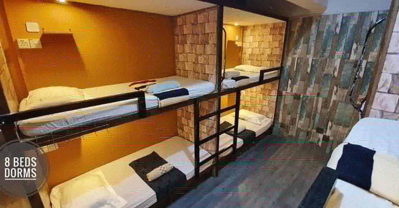 Хостел Escape Backpackers Kk Кота-Кинабалу Экстерьер фото